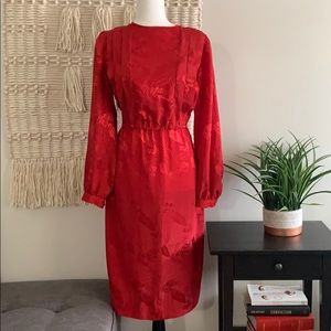 Handmade 80s vintage dress